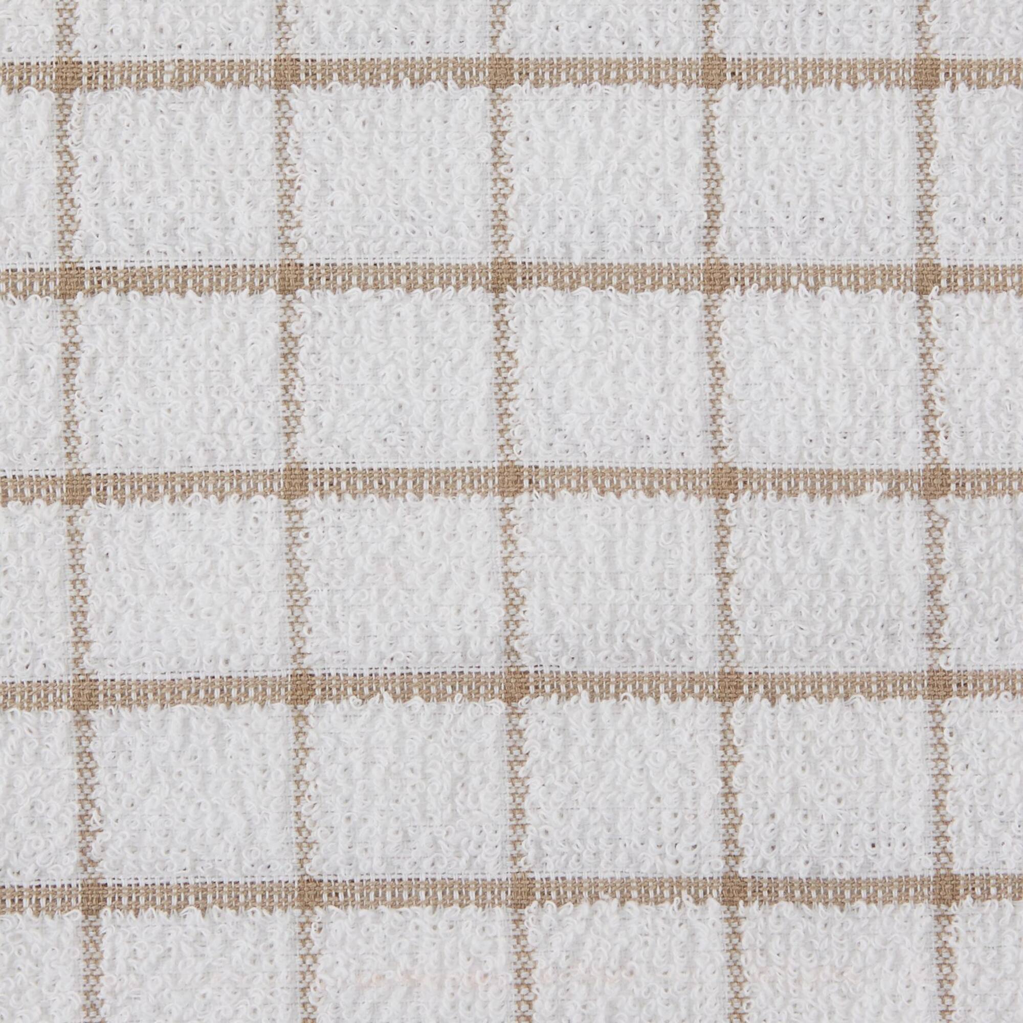 DII® Stone Combo Windowpane Dishcloths, 6ct.